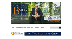 Desktop Screenshot of loanofficerbarry.com